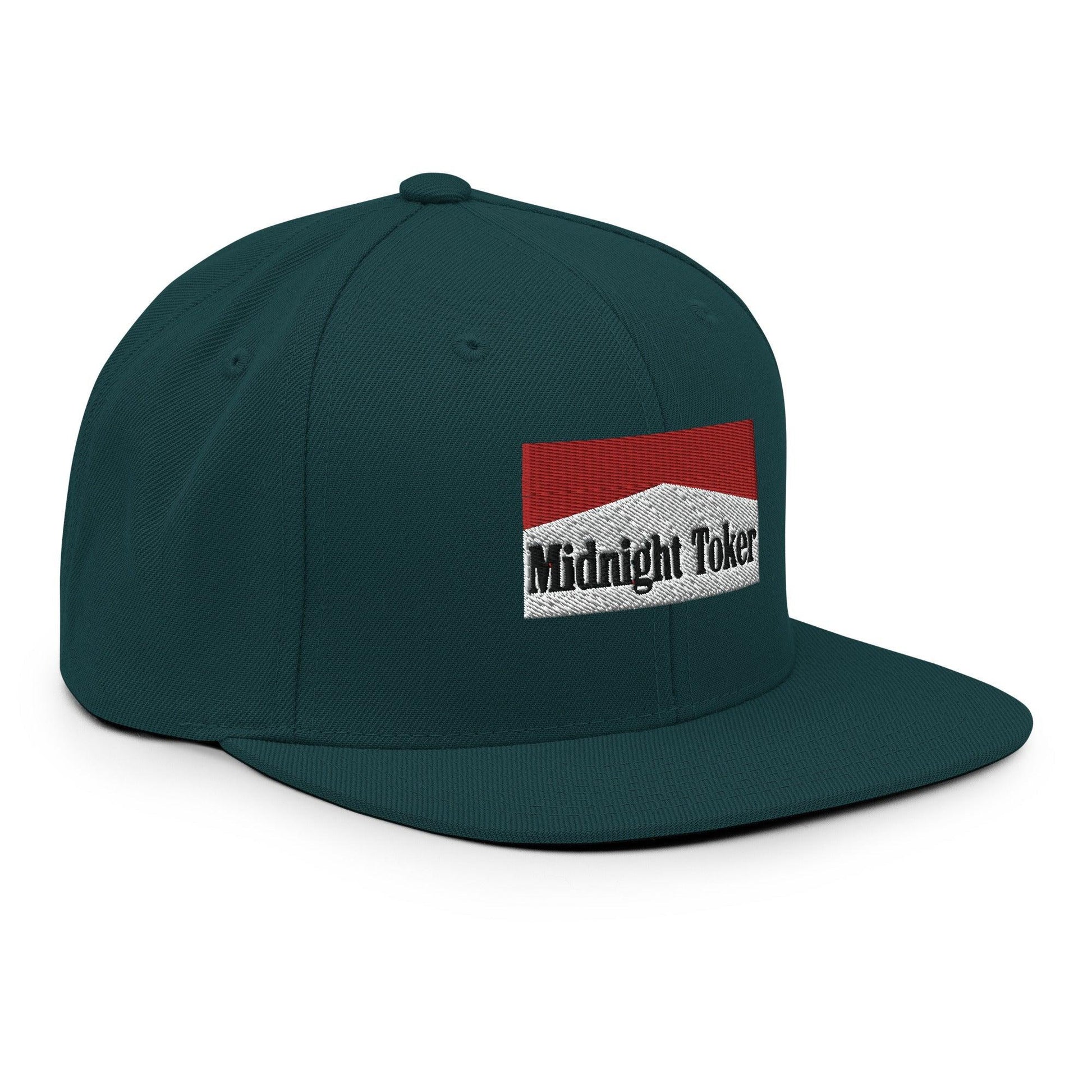 Midnight Toker Bill Brim Snapback Hat