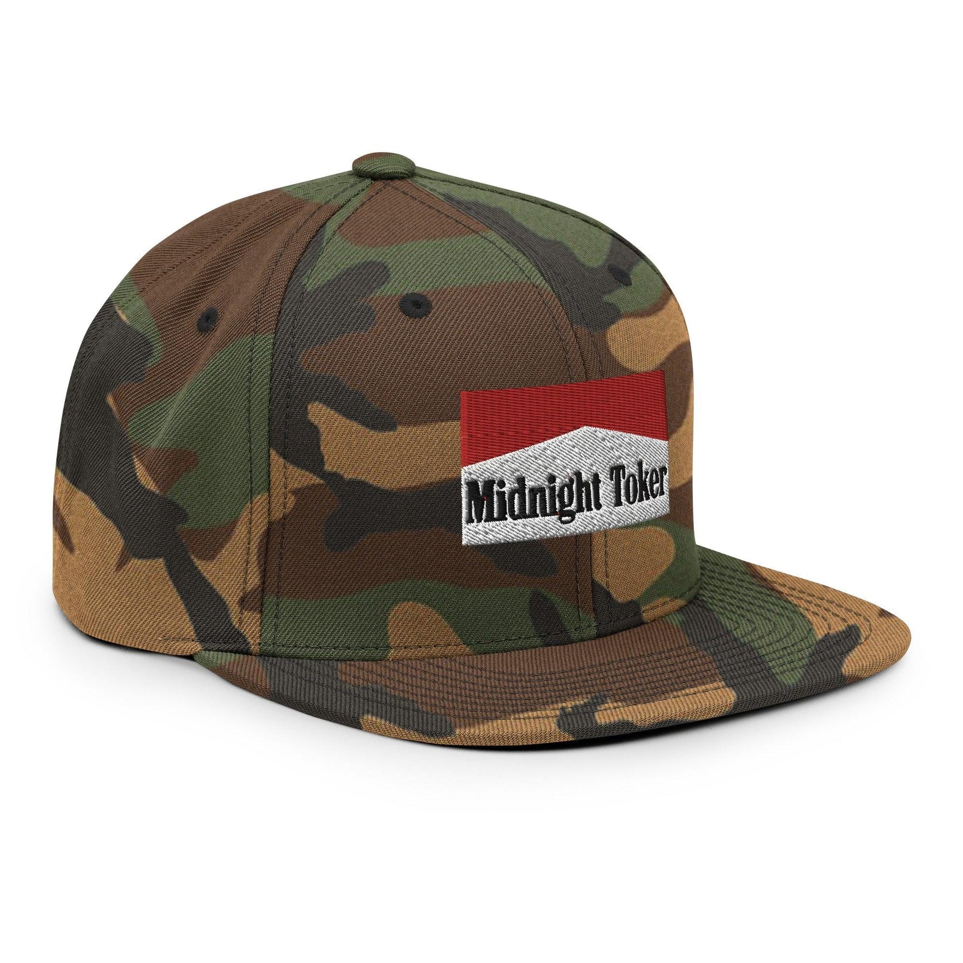 Midnight Toker Bill Brim Snapback Hat