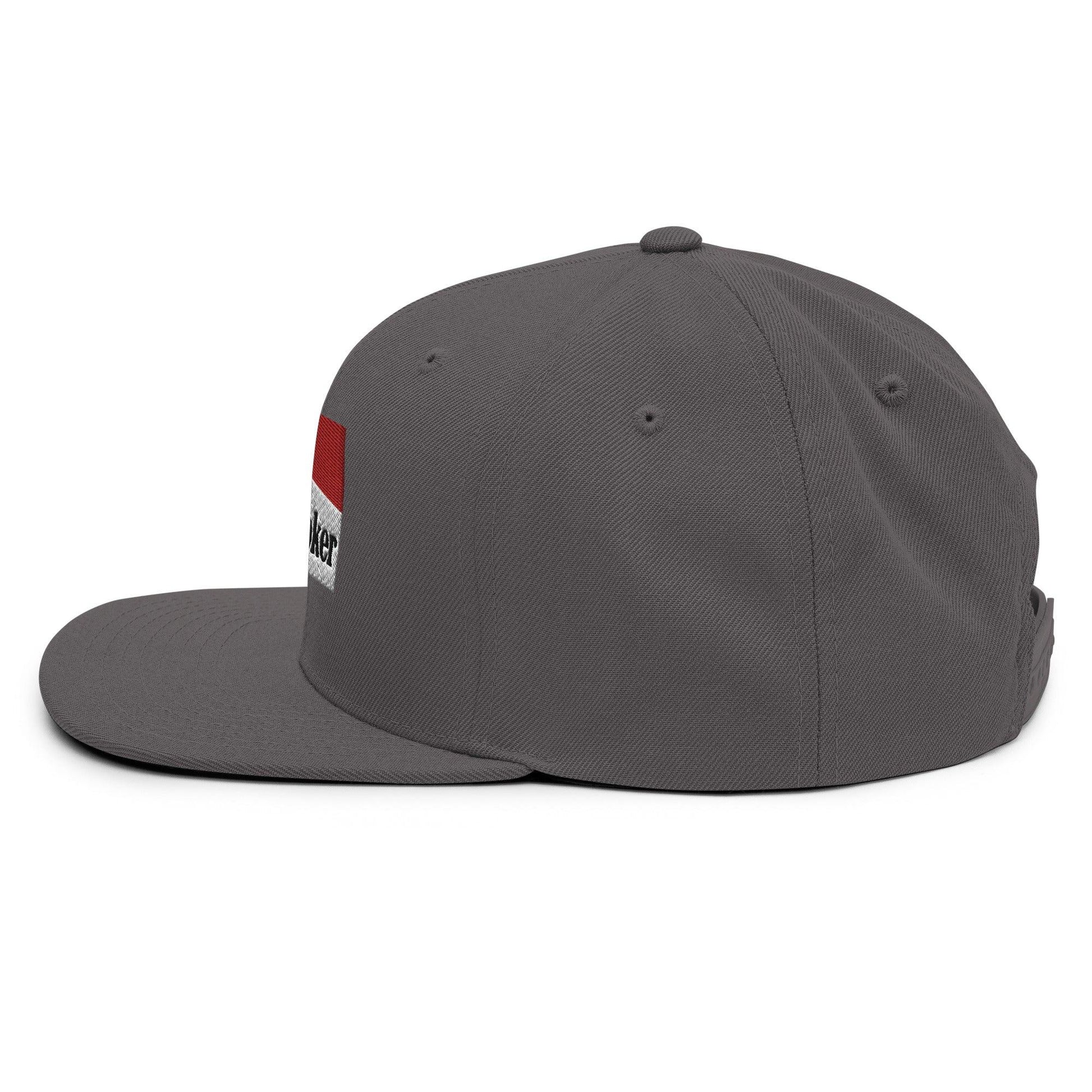 Midnight Toker Bill Brim Snapback Hat