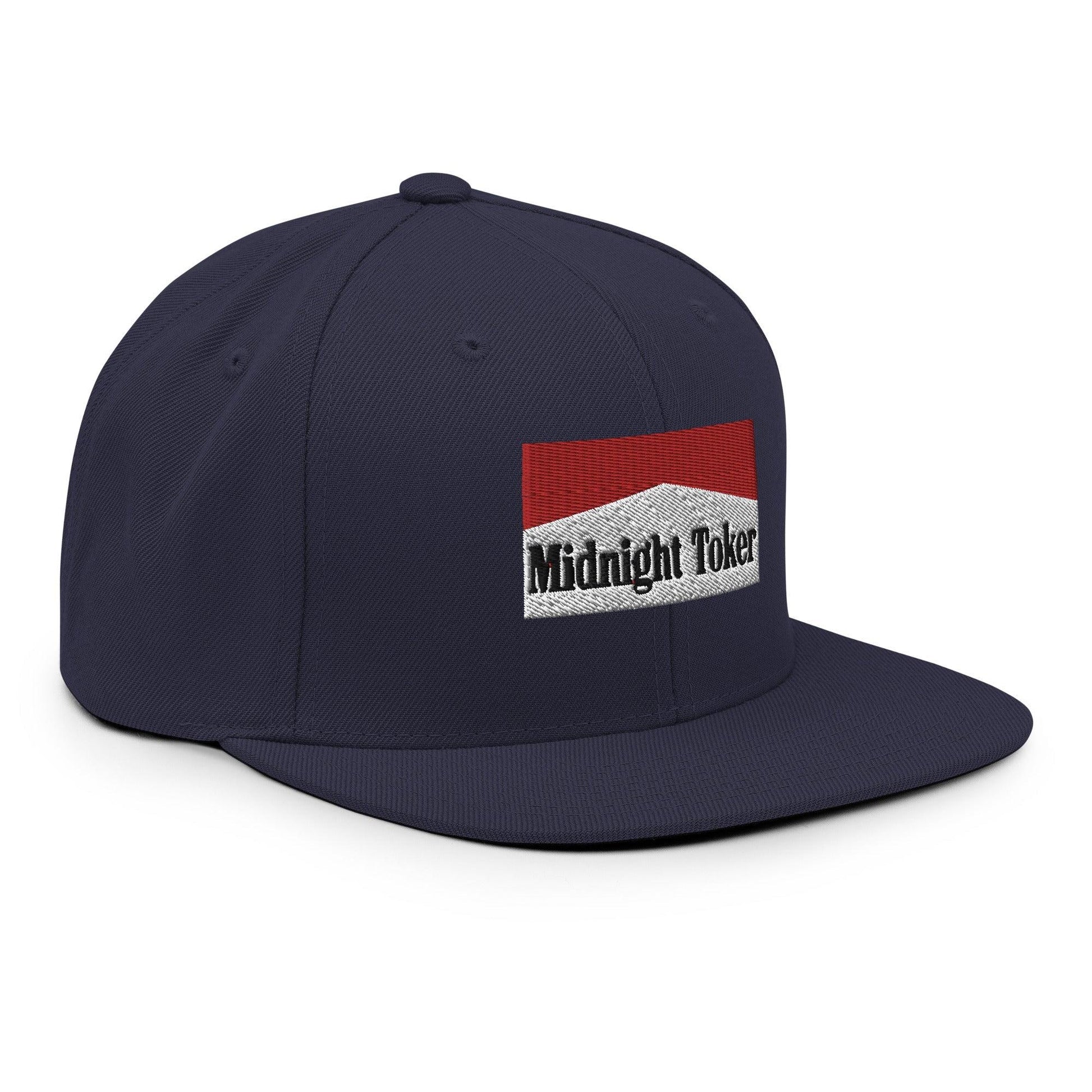 Midnight Toker Bill Brim Snapback Hat