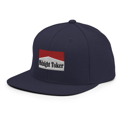 Midnight Toker Bill Brim Snapback Hat