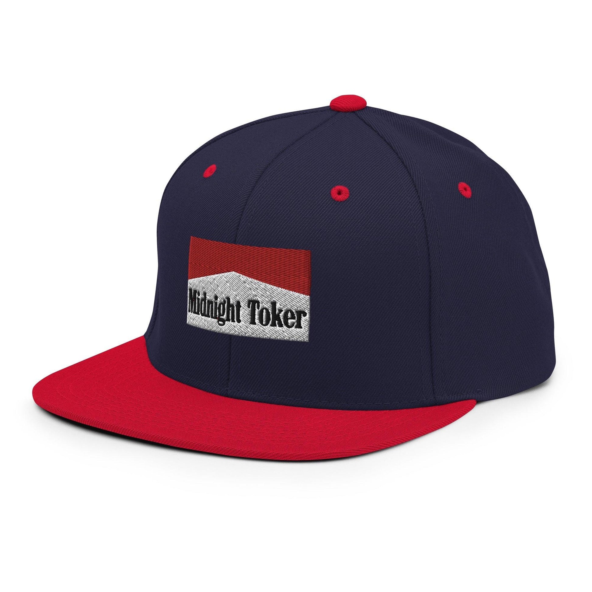 Midnight Toker Bill Brim Snapback Hat