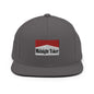 Midnight Toker Bill Brim Snapback Hat - Dark Grey