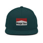 Midnight Toker Bill Brim Snapback Hat - Spruce