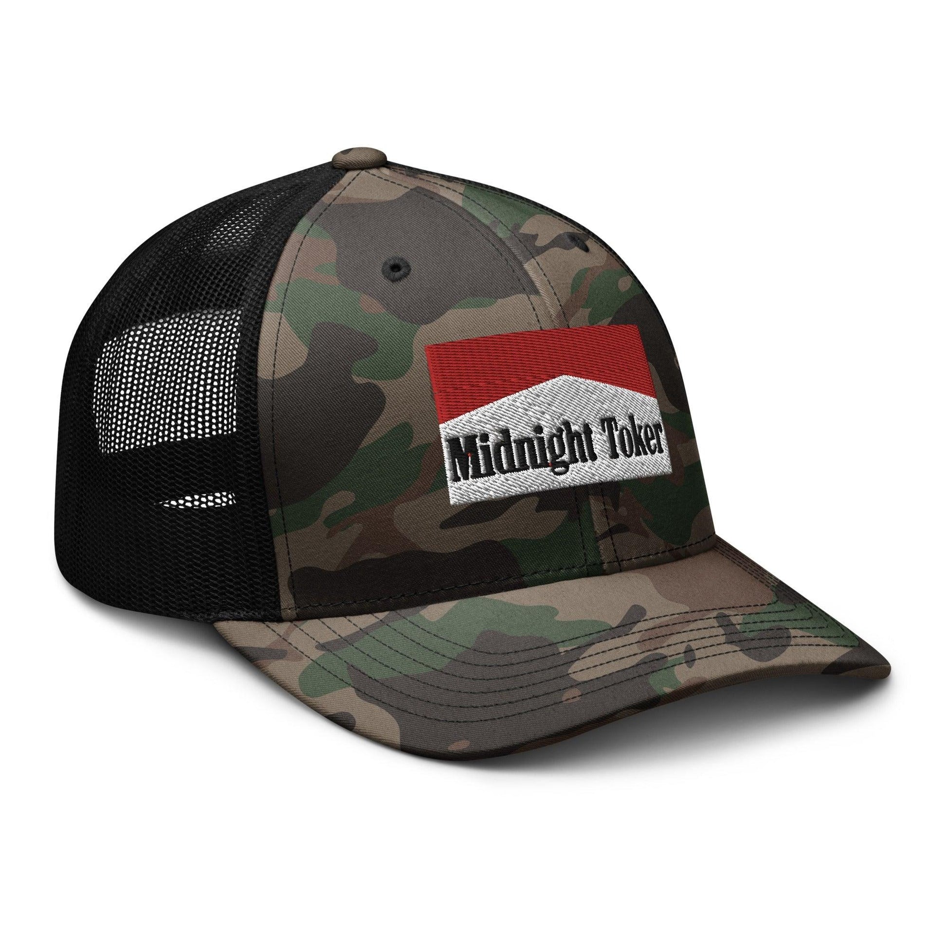 Midnight Toker Camo Trucker Hat