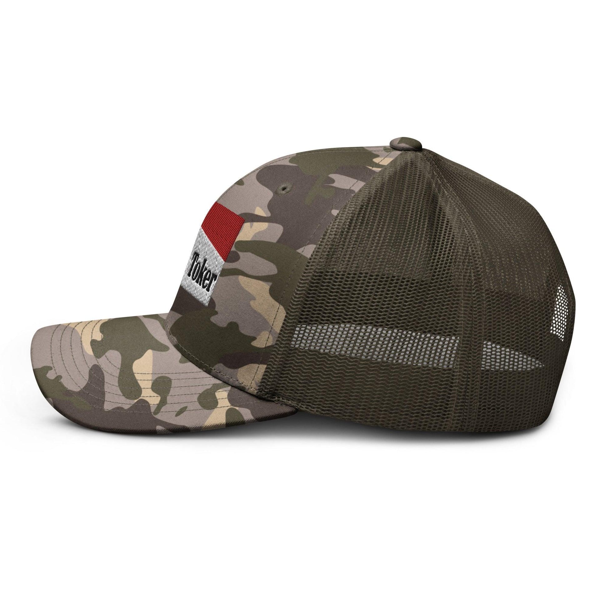 Midnight Toker Camo Trucker Hat