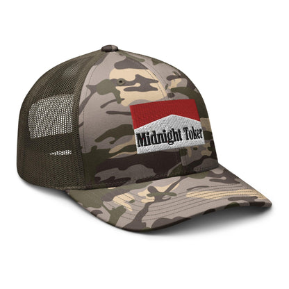 Midnight Toker Camo Trucker Hat