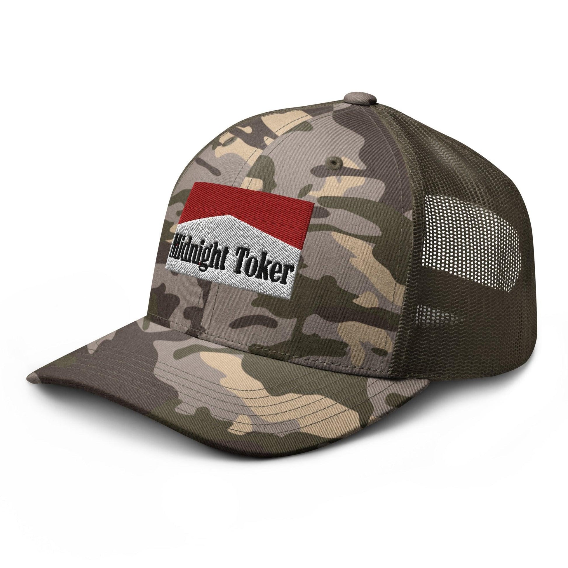 Midnight Toker Camo Trucker Hat