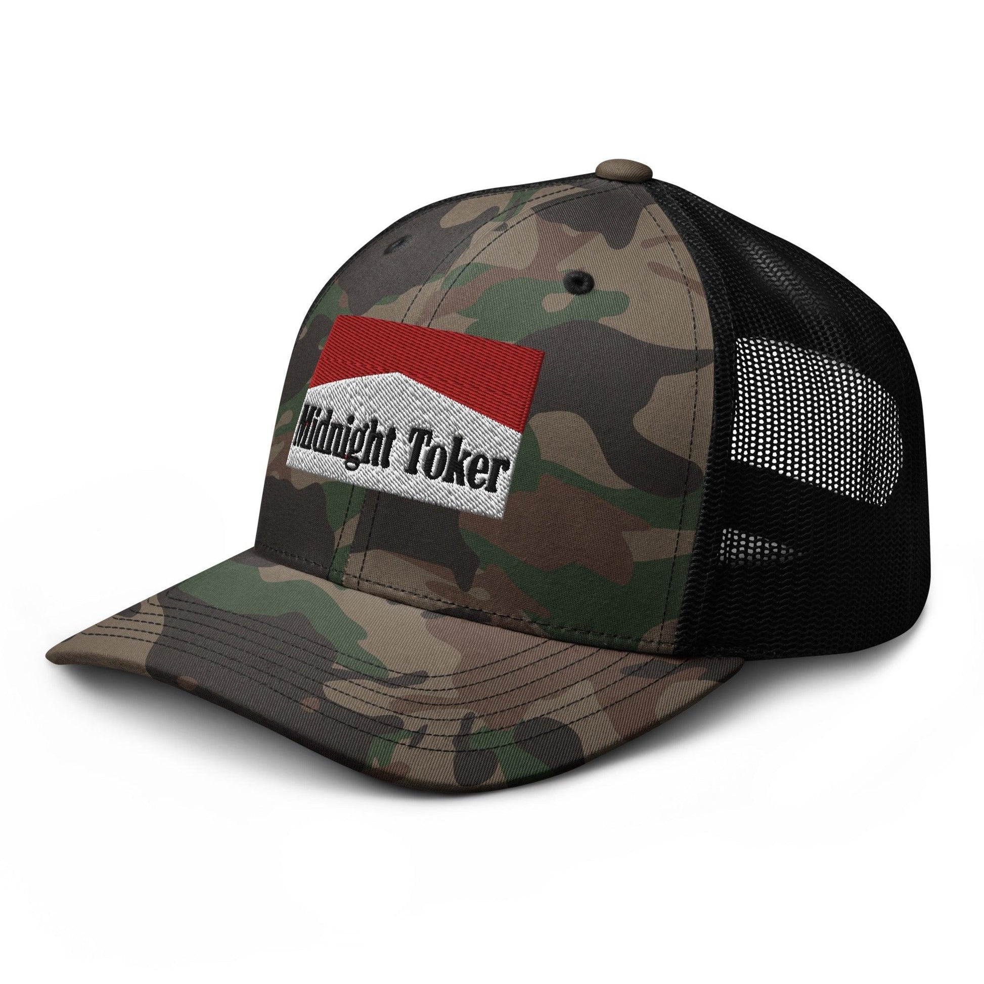 Midnight Toker Camo Trucker Hat