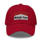 Midnight Toker Dad Hat - Cranberry