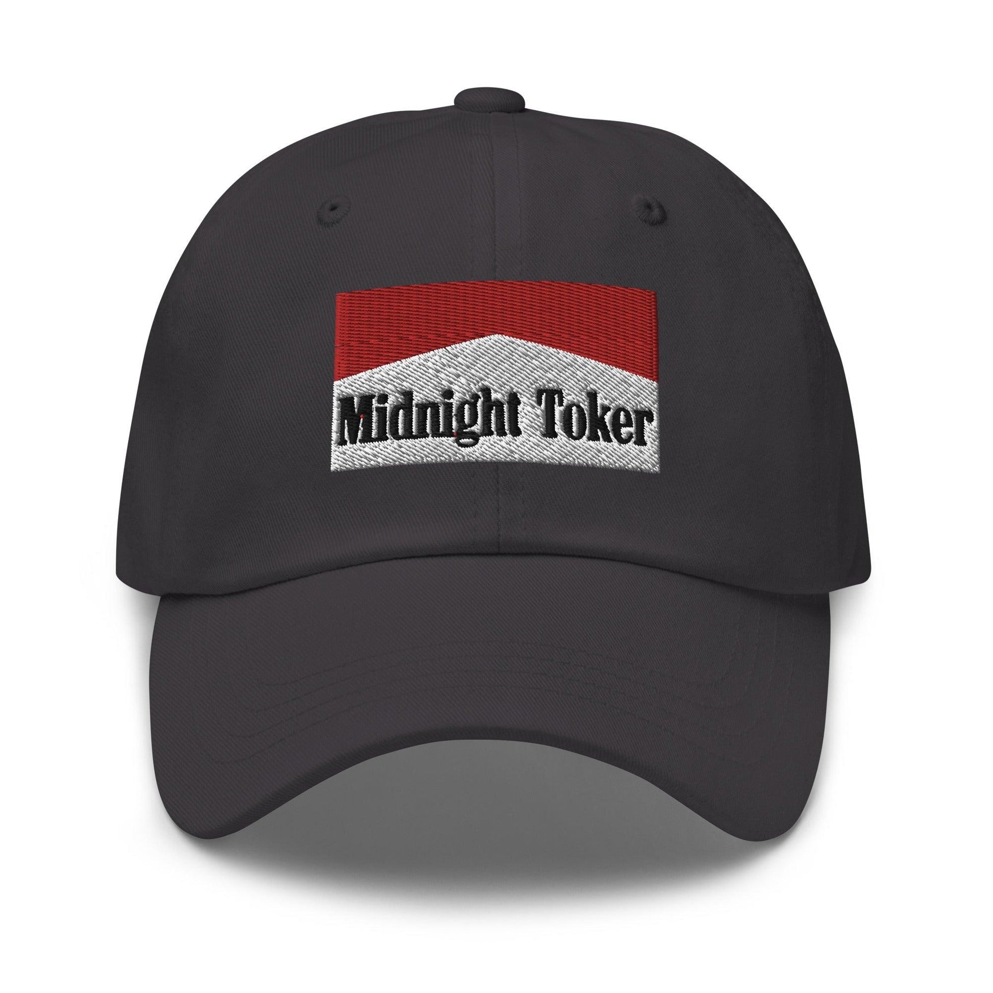 Midnight Toker Dad Hat - Dark Grey