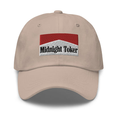 Midnight Toker Dad Hat - Stone