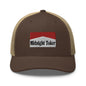 Midnight Toker Retro Trucker Hat - Brown/ Khaki