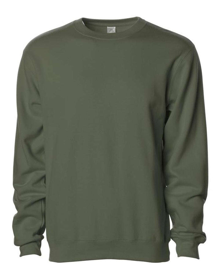 Midweight Crewneck Sweatshirt SS3000 (Colorset 1) - Army / XS - Sweatshirts & Hoodies