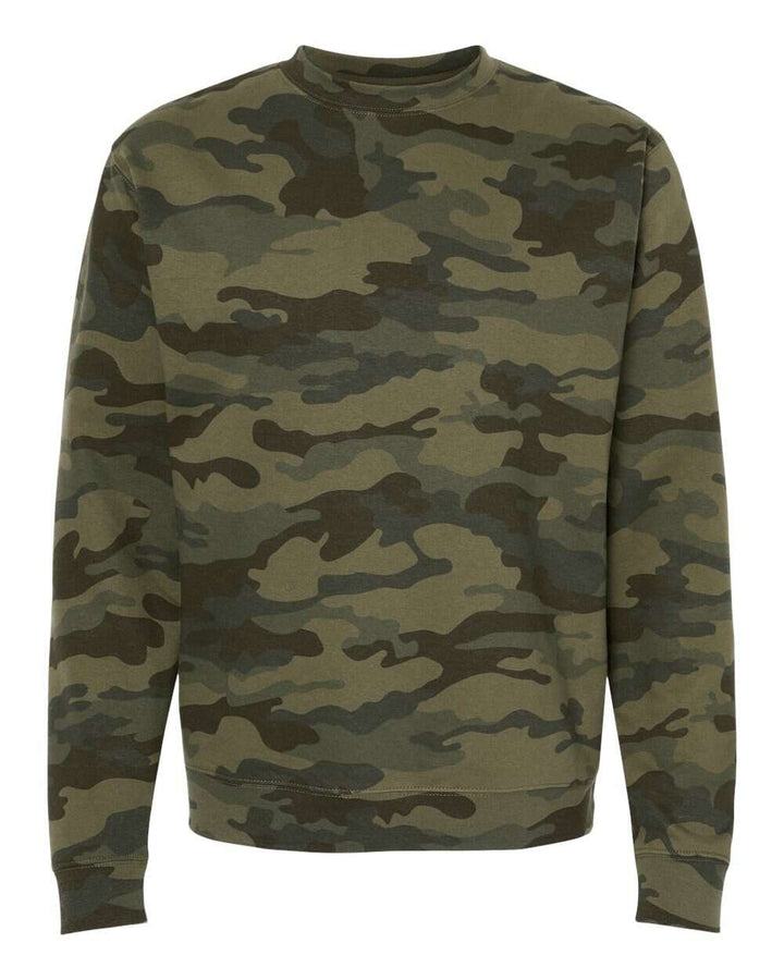 Midweight Crewneck Sweatshirt SS3000 (Colorset 1) - Forest Camo / XS - Sweatshirts & Hoodies