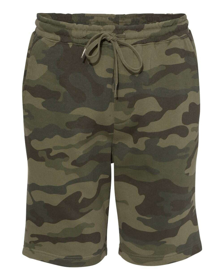 Midweight Fleece Shorts IND20SRT - Forest Camo / XS - Shorts