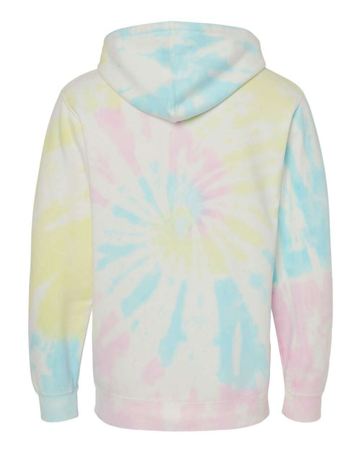 Midweight Tie-Dyed Hooded Sweatshirt PRM4500TD - Sweatshirts & Hoodies