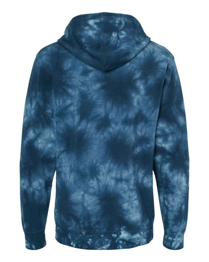 Midweight Tie-Dyed Hooded Sweatshirt PRM4500TD - Sweatshirts & Hoodies