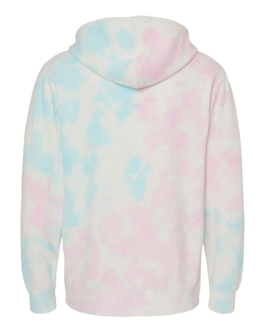 Midweight Tie-Dyed Hooded Sweatshirt PRM4500TD - Sweatshirts & Hoodies