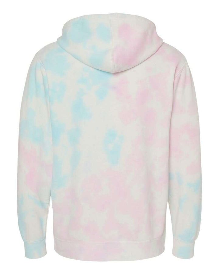 Midweight Tie-Dyed Hooded Sweatshirt PRM4500TD - Sweatshirts & Hoodies