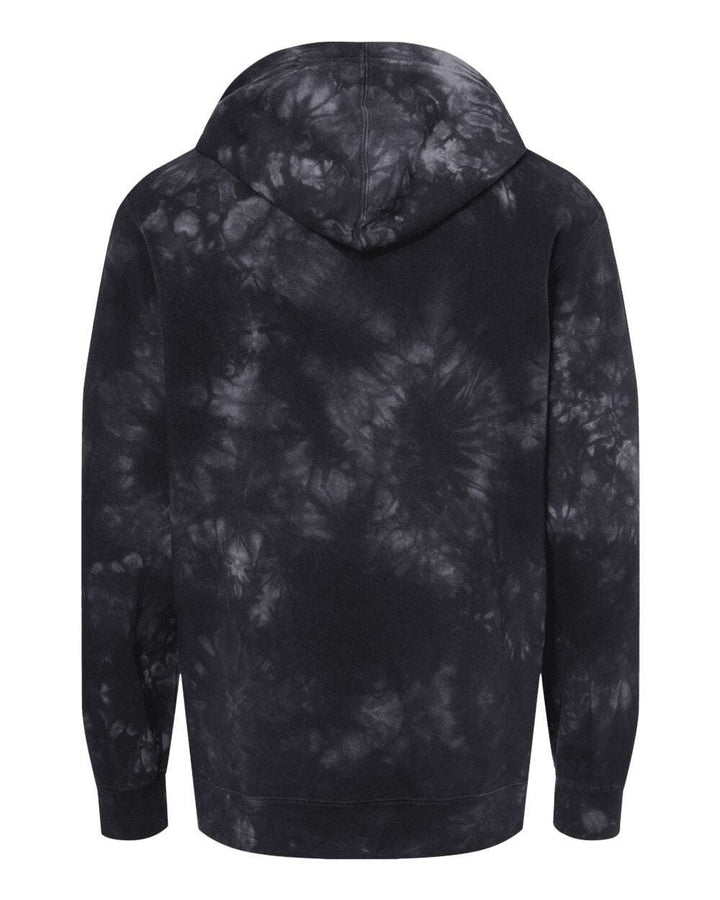 Midweight Tie-Dyed Hooded Sweatshirt PRM4500TD - Sweatshirts & Hoodies