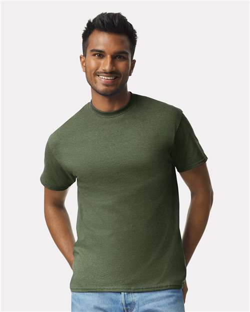 Military green ultra cotton: dominate custom apparel and screen printing toronto. Product code - Military Green / S