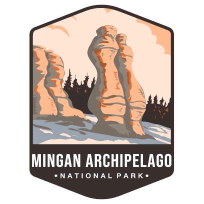 Mingan Archipelago National Park Sticker Large - sticker