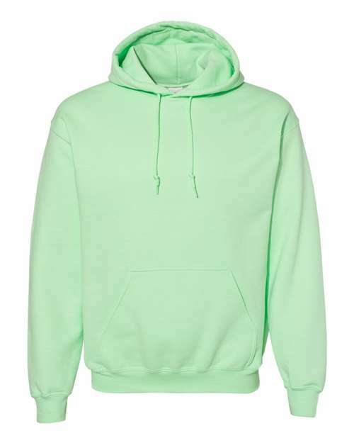 Mint green hoodie: unleash your custom apparel vision with live screen printing toronto. Product code