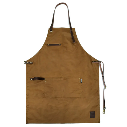 Mirvik The Handsome – Bib Apron - Brown - Aprons