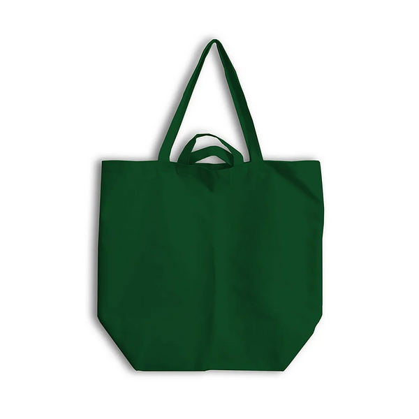 Mirvik Jumbo Tote - Forest Green - tote