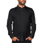 Mirvik The Milano Men’s Premium Shirt - Black / Small - Shirts & Tops