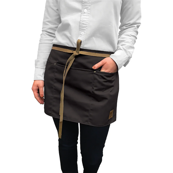 Mirvik The Minimalist - Server Apron - Black - Aprons