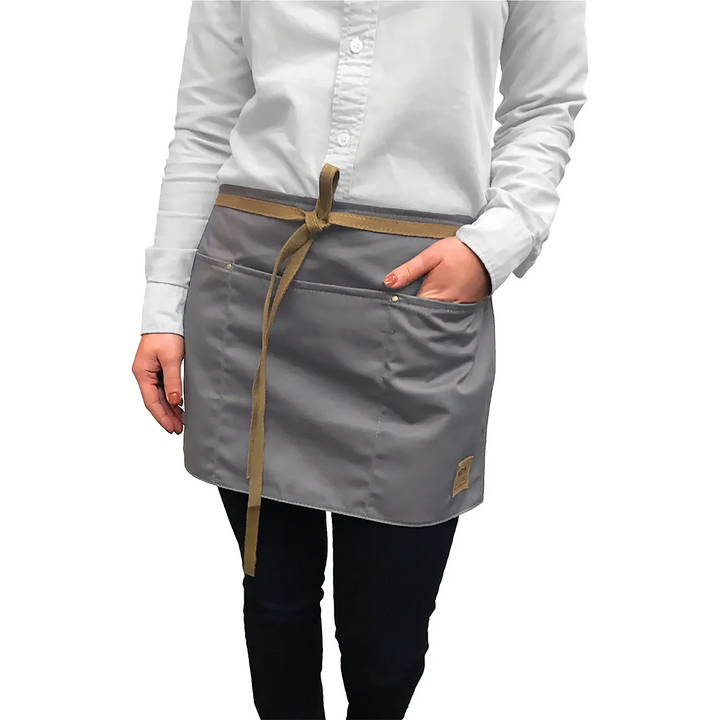 Mirvik The Minimalist - Server Apron - cement - Aprons