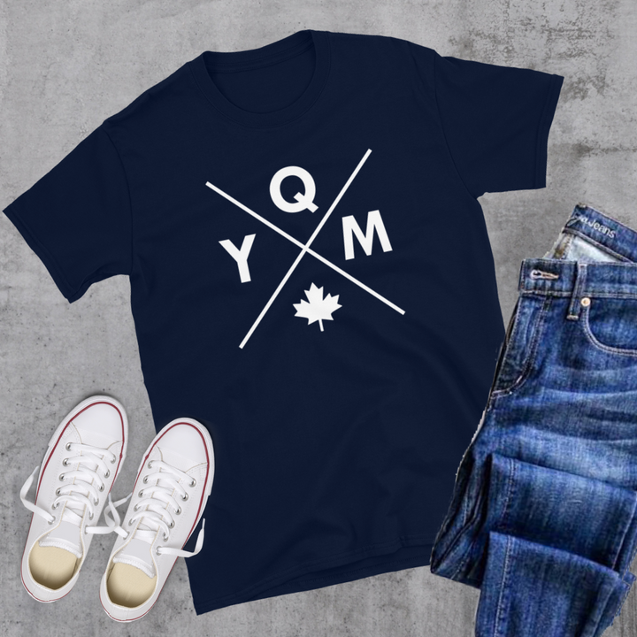 Moncton YQM X Tee - Navy / S