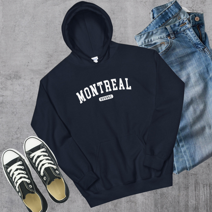 Montreal QC College Hoodie - Navy / S