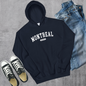Montreal QC College Hoodie - Navy / S