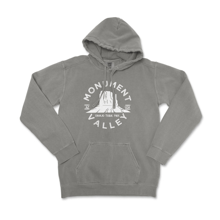 Monument Valley National Park Comfort Colors Hoodie - S / Grey - hoodie