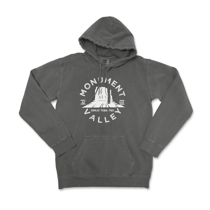 Monument Valley National Park Comfort Colors Hoodie - S / Pepper - hoodie