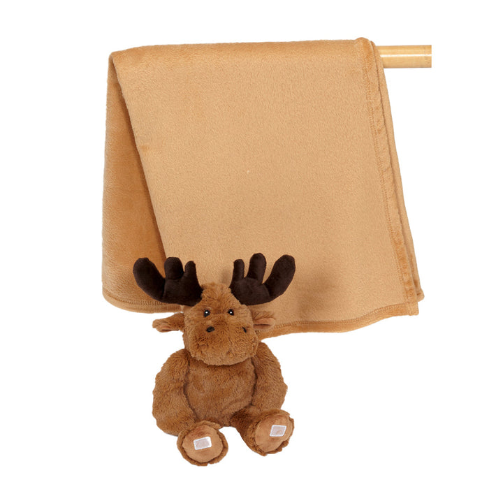 Moose Blankey Hugger Brown - Embroider Buddy®