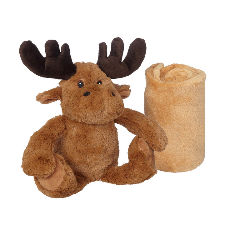 Moose Blankey Hugger Brown - Embroider Buddy®