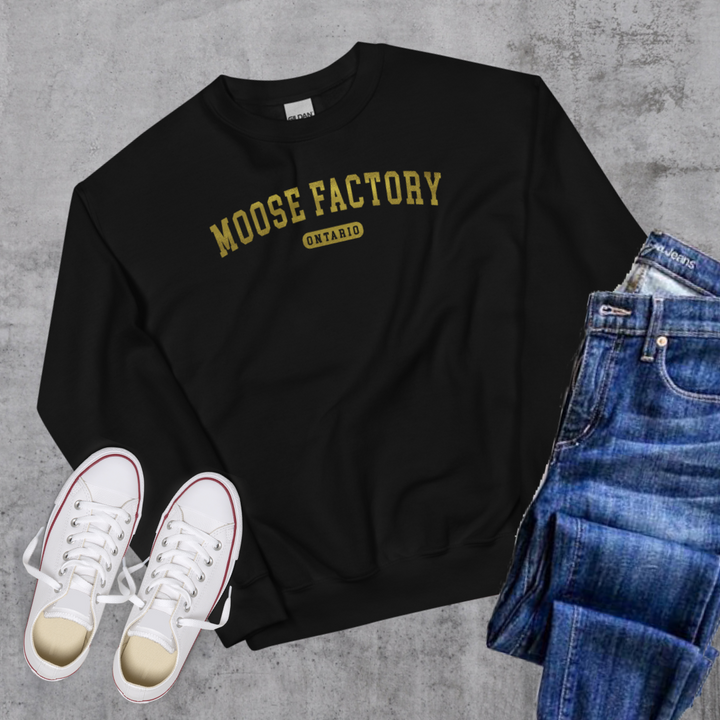 Moose Factory College Gold Crewneck