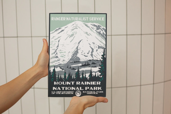 Mount Rainier National Park Poster - poster