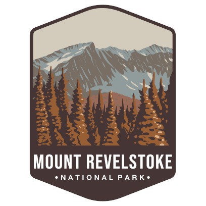 Mount Revelstoke National Park Sticker Large - sticker