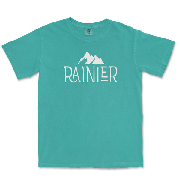 Mt Rainier National Park Comfort Colors T Shirt - S / Seafoam - tshirt