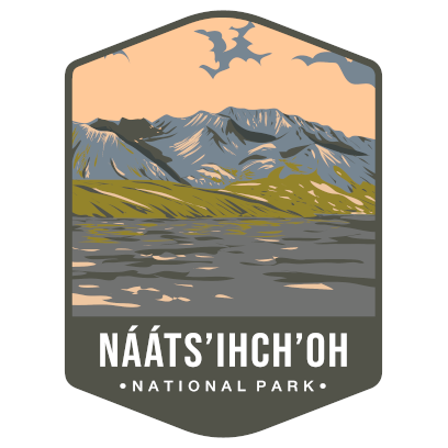 Nááts’ihch’oh National Park Sticker Large - sticker