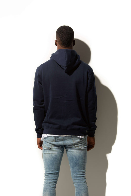 Navy hero-3020: ultimate custom apparel & live screen printing toronto hoodie - Full-Zip Hoodie
