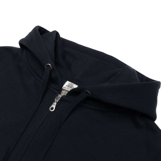 Navy hero-3020: ultimate custom apparel & live screen printing toronto hoodie - Full-Zip Hoodie