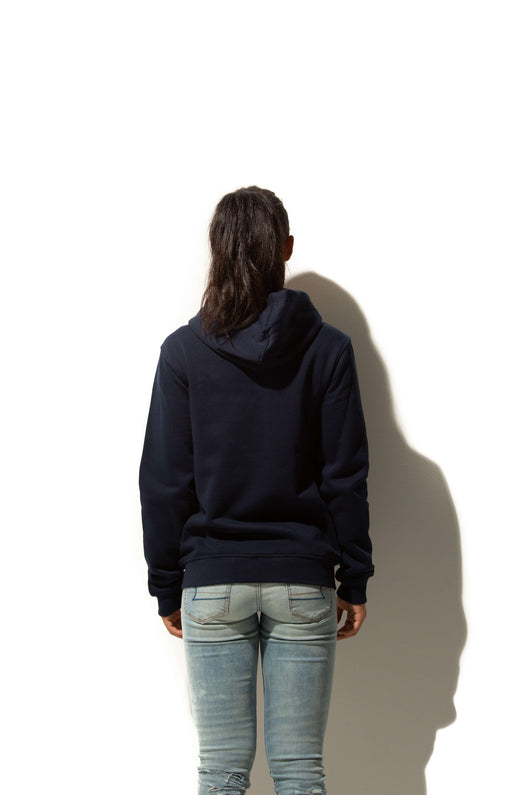 Navy hero-3020: ultimate custom apparel & live screen printing toronto hoodie - Full-Zip Hoodie