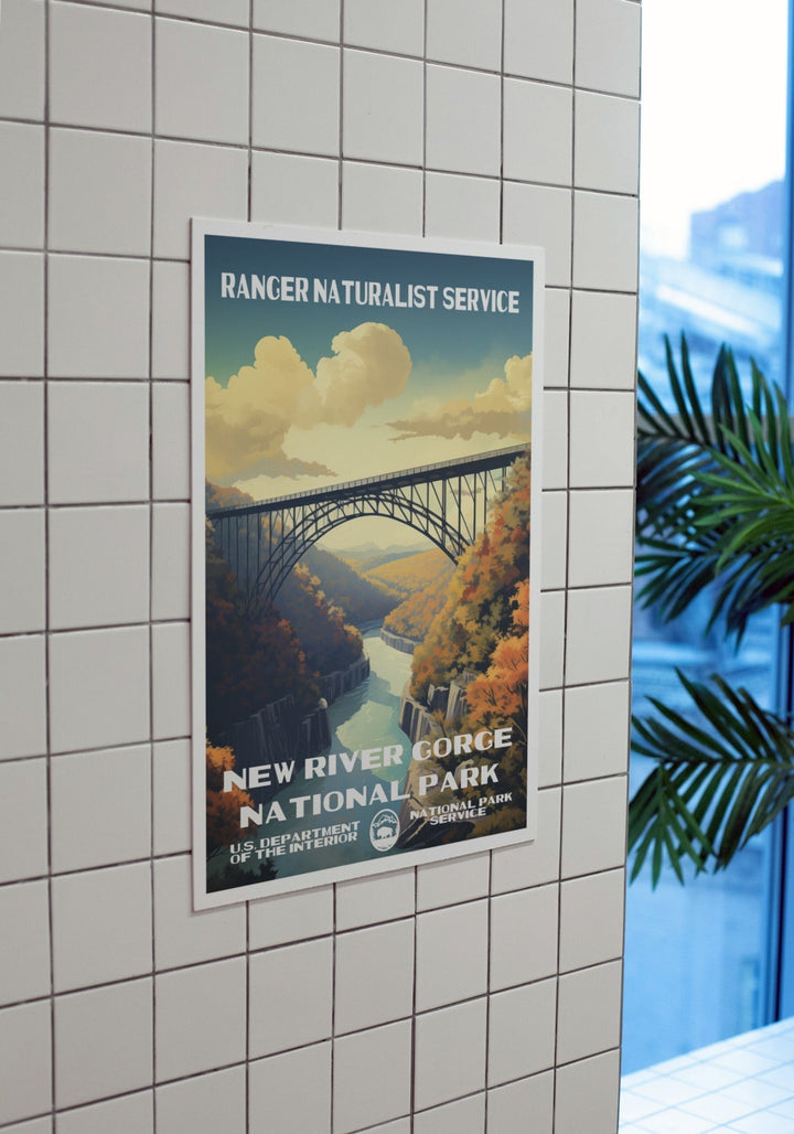 New River Gorge National Park Poster - poster