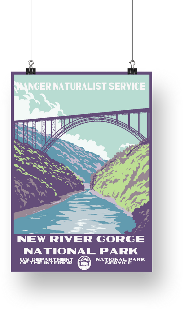 New River Gorge National Park Poster - poster